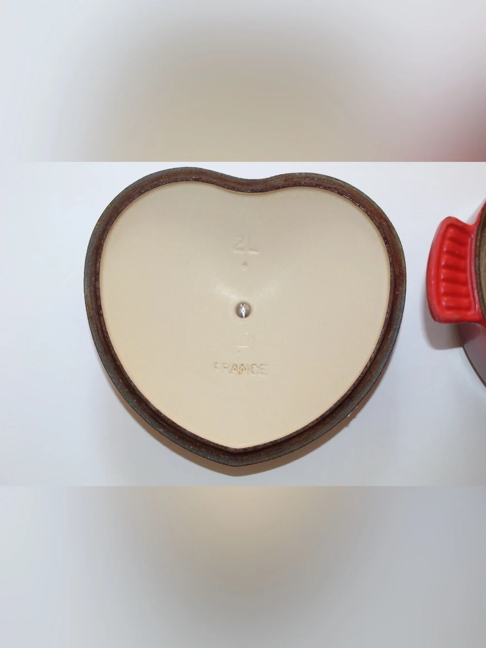 Le Creuset Cocotte Damour 2L Heart Shaped Cast Iron Pot